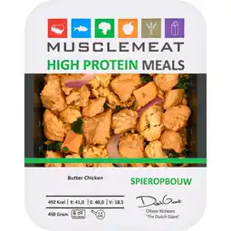 Jumbo Muscle Meat High Protein Meals Butter Chicken 450 g aanbieding