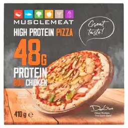 Jumbo Muscle Meat High Protein Pizza BBQ Chicken 410 g aanbieding