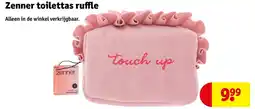 Kruidvat Zenner toilettas ruffle aanbieding