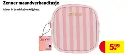 Kruidvat Zenner maandverbandtasje aanbieding