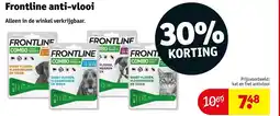 Kruidvat Frontline anti-vlooien aanbieding