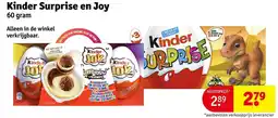 Kruidvat Kinder Surprise en Joy aanbieding