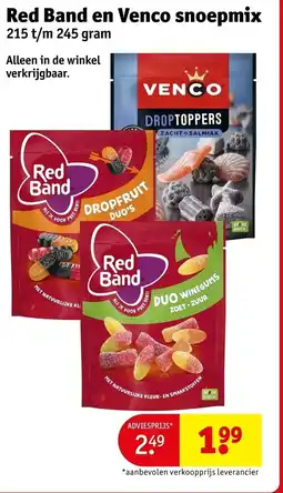 Kruidvat Red Band en Venco snoepmix aanbieding