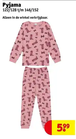 Kruidvat Pyjama aanbieding