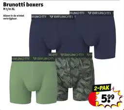 Kruidvat Brunotti boxers aanbieding