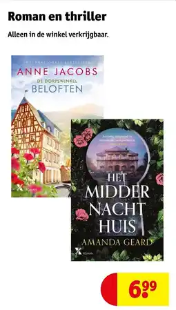 Kruidvat Roman en thriller aanbieding