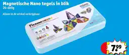 Kruidvat Magnetische Nano tegels in blik aanbieding