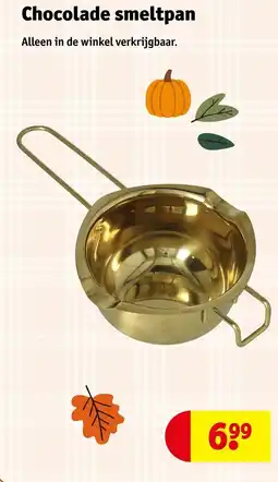 Kruidvat Chocolade smeltpan aanbieding