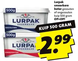Boni Lurpak smeerbare boter aanbieding