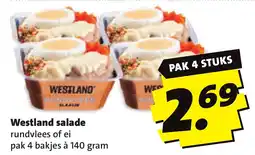 Boni Westland salade aanbieding