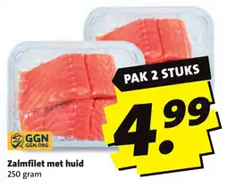 Boni Zalmfilet met huid aanbieding