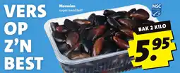 Boni Mosselen aanbieding