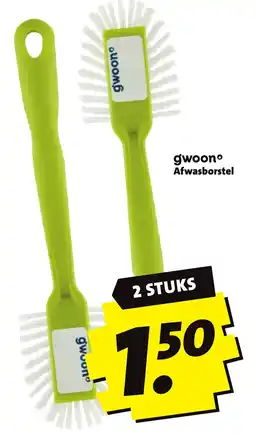 Boni gwoon Afwasborstel aanbieding