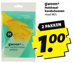 Boni gwoon huishoud-handschoenen aanbieding