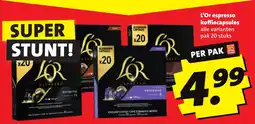 Boni L'Or espresso koffiecapsules aanbieding