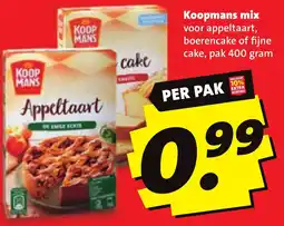 Boni Koopmans mix aanbieding