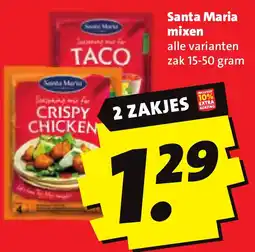 Boni Santa Maria mixen aanbieding