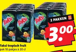 Boni Taksi tropisch fruit aanbieding