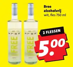 Boni Bree alcoholvrij wit aanbieding