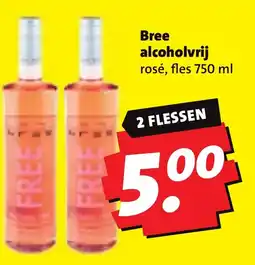 Boni Bree alcoholvrij rosé aanbieding