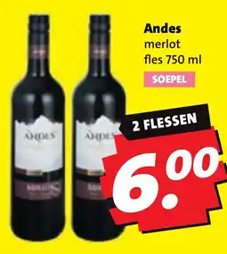 Boni Andes merlot aanbieding