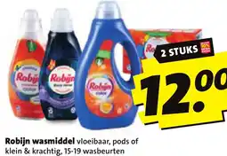 Boni Robijn wasmiddel aanbieding