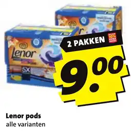 Boni Lenor pods aanbieding
