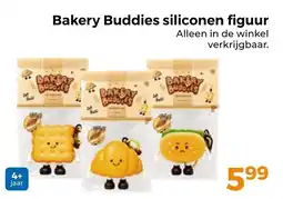 Trekpleister Bakery Buddies siliconen figuur aanbieding
