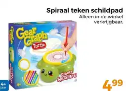 Trekpleister Spiraal teken schildpad aanbieding