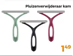 Trekpleister Pluizenverwijderaar kam aanbieding