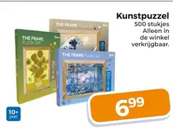 Trekpleister The frame kunstpuzzel aanbieding