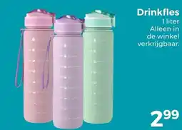 Trekpleister Drinkfles aanbieding