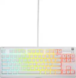 Coolblue SteelSeries Apex 3 TKL Gaming Toetsenbord Qwerty Wit aanbieding