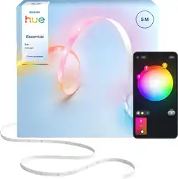 Coolblue Philips Hue Essential LED Strip 5 meter aanbieding