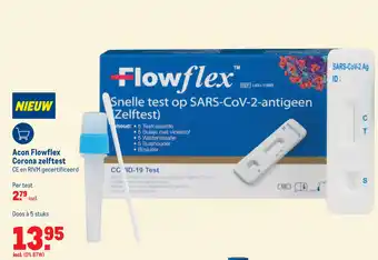 Makro Acon Flowflex Corona zelftest aanbieding