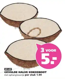 Ranzijn Gevulde Halve Kokosnoot aanbieding