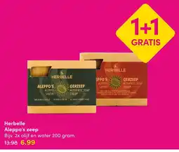 DA Herbelle Aleppo's zeep aanbieding