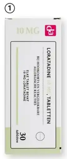 DA DA Lotaradine 10mg aanbieding