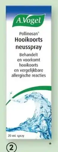 DA A.Vogel Pollinosan Hooikoorts Neusspray aanbieding