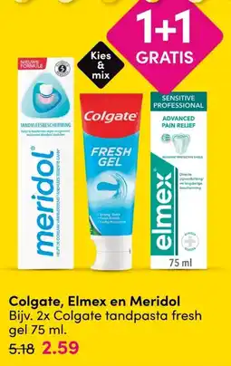 DA Colgate, Elmex en Meridol aanbieding