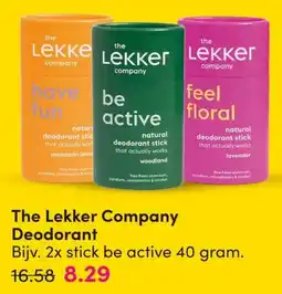 DA The Lekker Company Deodorant aanbieding