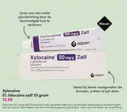DA Xylocaine 50 mg/g zalf aanbieding