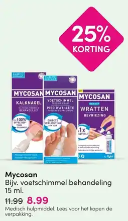 DA Mycosan voetschimmel behandeling aanbieding