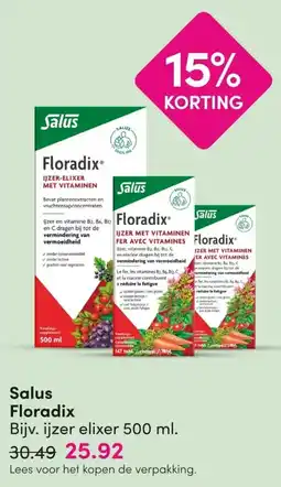 DA Salus Floradix aanbieding