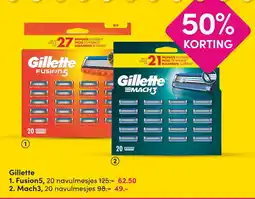 DA Gillette Fusion5 aanbieding