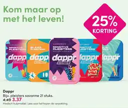 DA Dappr Sensitive Pleisters aanbieding