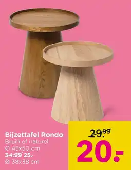Xenos Bijzettafel Rondo aanbieding