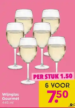 Xenos Wijnglas Gourmet aanbieding