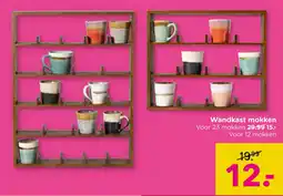 Xenos Wandkast mokken aanbieding