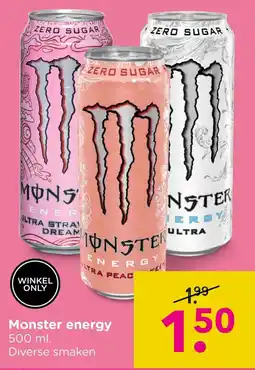 Xenos Monster energy aanbieding